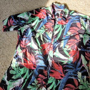 Hurley Mens Button Down Shirt